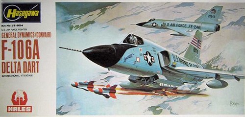 hasegawa f-106 box 1/72