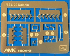etched metal l-29 amk
